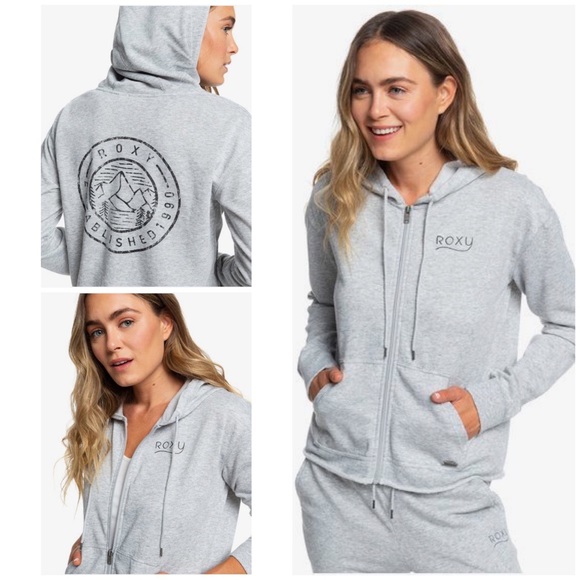 Roxy Tops - 🔥LAST 1🔥Roxy ‘Moon Rising’ Zip Up Hoodie